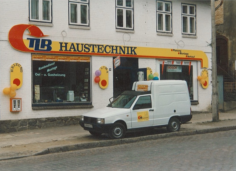 Die Anfänge der TLB Haustechnik in Schönberg